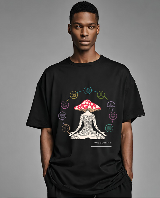 "Finding Peace - Chakras" Oversized fit T-shirt