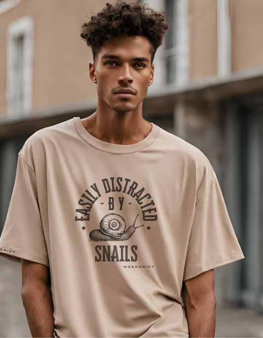 "Easily Distracted" Oversized Fit T-shirt