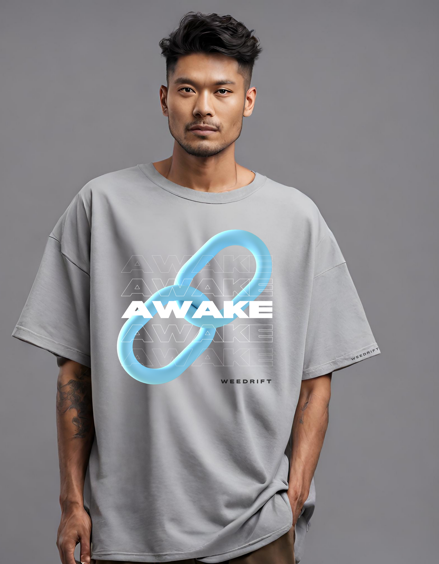 "Awake" Oversized Fit T-shirt