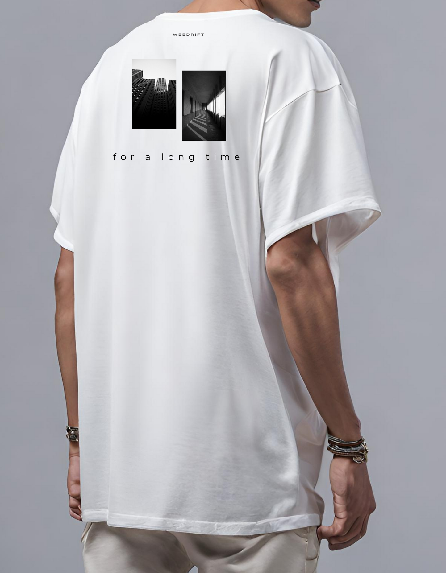 "Double the Motivation: A Good Time for a Long Time" Oversized Fit T-Shirt
